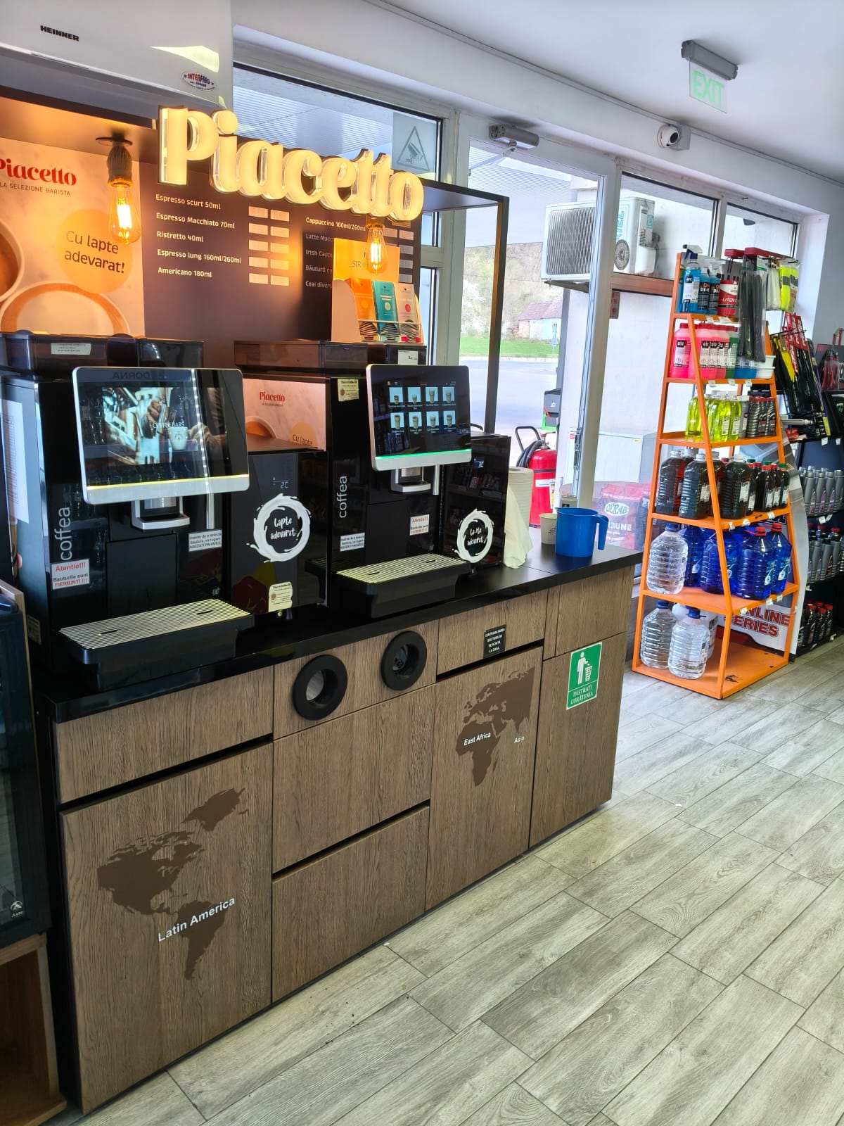 Coffee corner retail to go