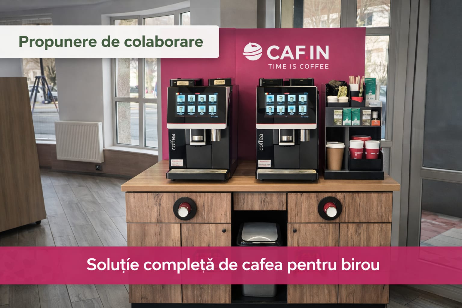 Coffee corner retail to go